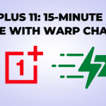 OnePlus 11 15-minute Full Charge with Warp Charge 50