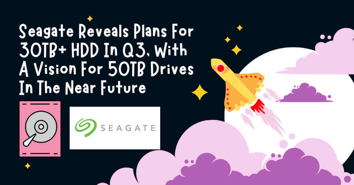 Seagate Reveals Plans For 30TB+ Hard Disk Drives Using HAMR Technology In Q3, With A Vision For 50TB Drives In The Near Future