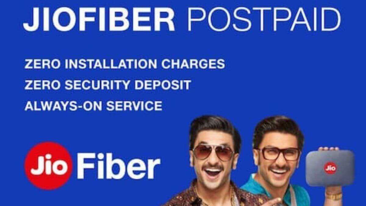 jio fiber postpaid